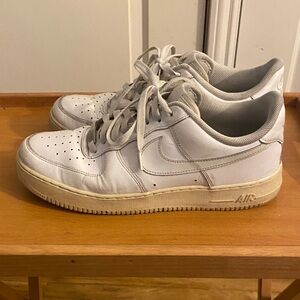 Men’s Size 12 Nike AF 1 White Sneakers